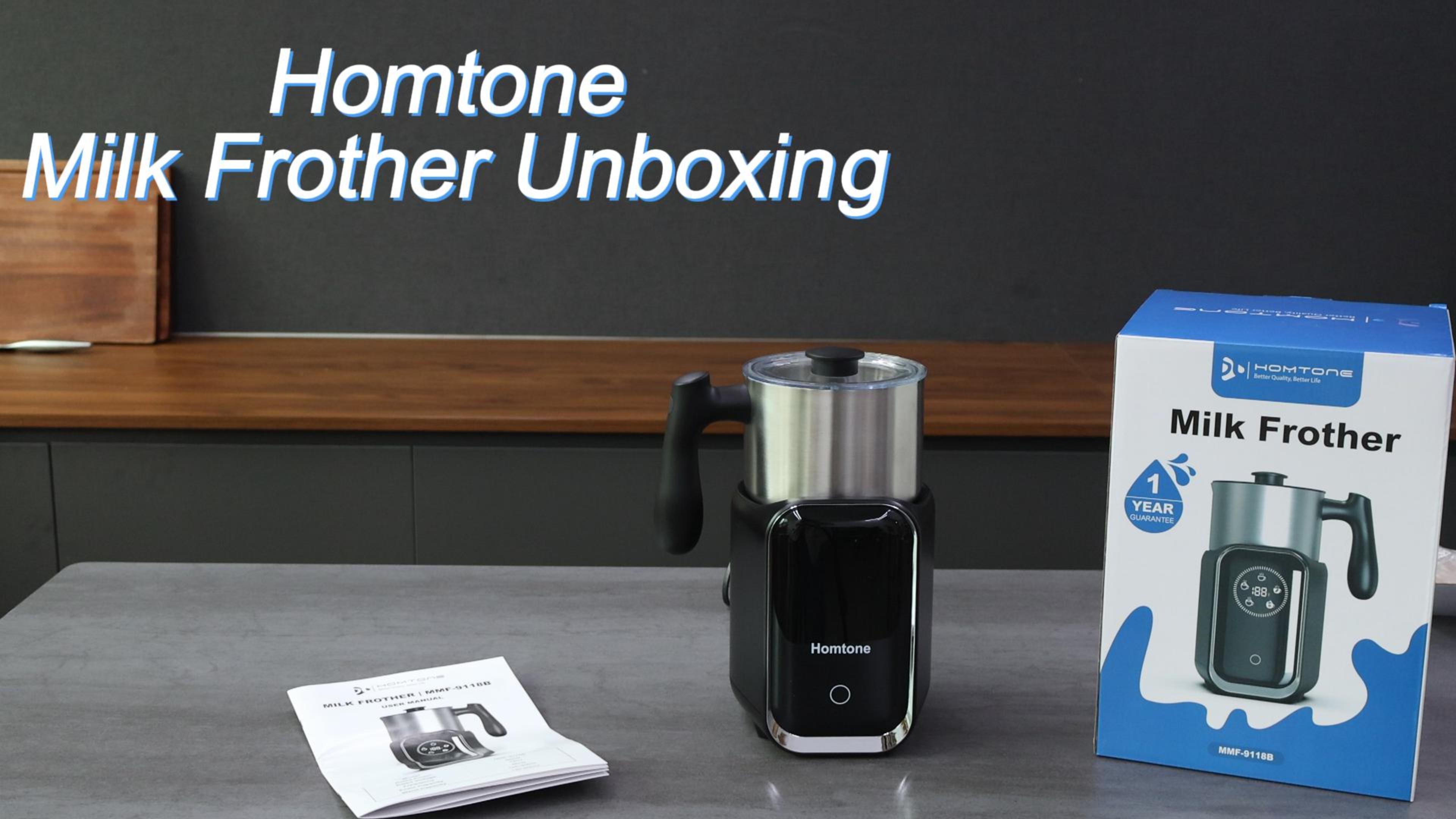 Amazon.com: Homtone 5-in-1 Milk Frother and Steamer Electric Milk